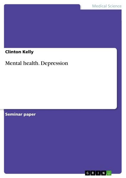 Produktbild: Mental health. Depression