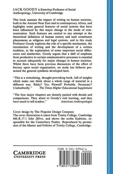 Produktbild: The Logic of Writing and the Organization of Society