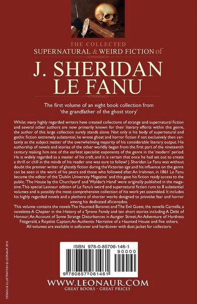 Produktbild: The Collected Supernatural and Weird Fiction of J. Sheridan Le Fanu