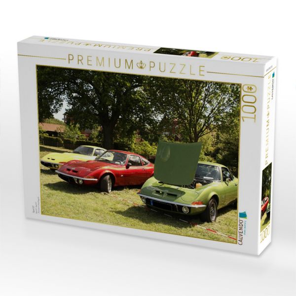 Produktbild: CALVENDO Puzzle Opel GT | 1000 Teile Lege-Gr&ouml;&szlig;e 64x48cm Foto-Puzzle f&uuml;r gl&uuml;ckliche Stunden