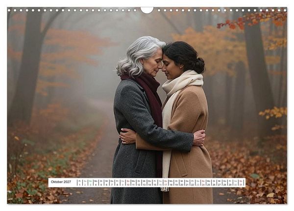 Produktbild: Herzen im Einklang - WOMAN IN LOVE EDITION (Wandkalender 2027 DIN A3 quer), CALVENDO Monatskalender