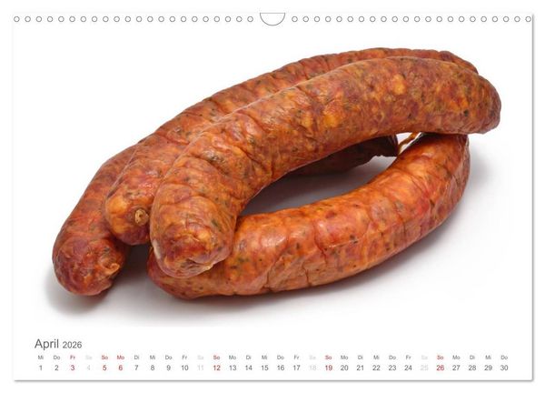 Produktbild: Alles Wurst (Wandkalender 2026 DIN A3 quer), CALVENDO Monatskalender