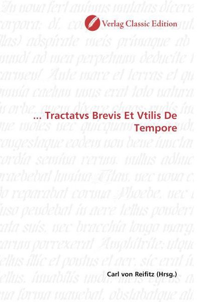 Produktbild: ... Tractatvs Brevis Et Vtilis De Tempore