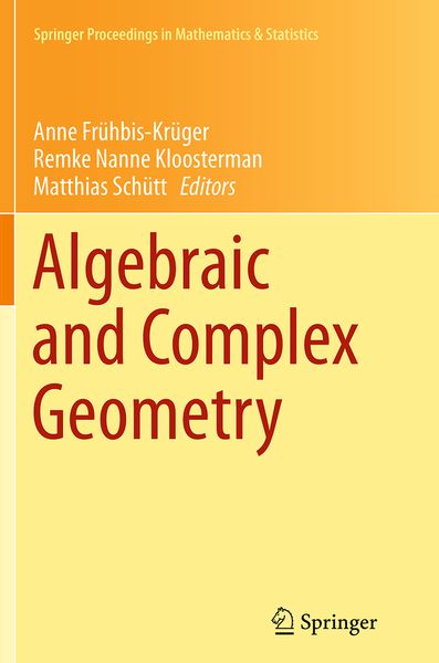 Produktbild: Algebraic and Complex Geometry