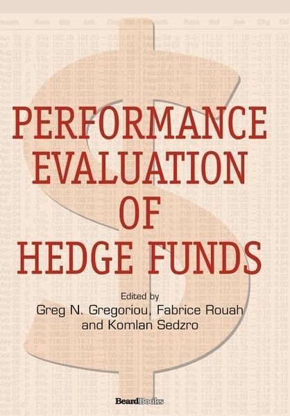 Produktbild: Performance Evaluation of Hedge Funds