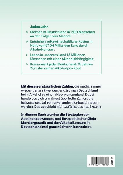 Produktbild: Alkoholkonsum n&uuml;chtern betrachtet