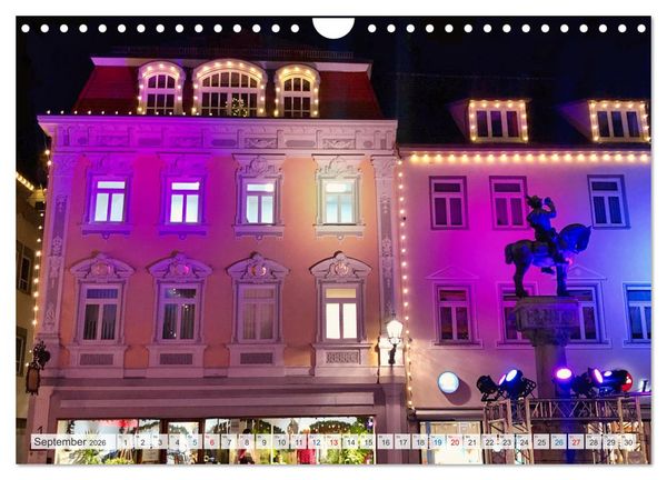 Produktbild: Esslingen zwischen Tag und Nacht (Wandkalender 2026 DIN A4 quer), CALVENDO Monatskalender