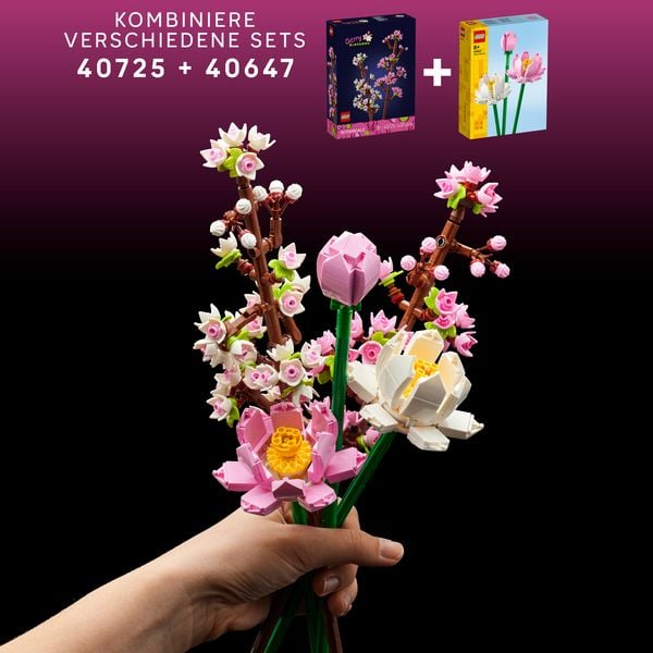 Produktbild: LEGO Botanicals 40725 Kirschbl&uuml;ten, Kreatives Spielzeug f&uuml;r M&auml;dchen