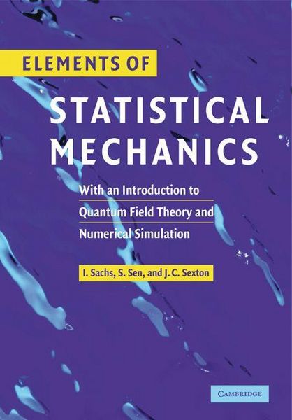 Produktbild: Elements of Statistical Mechanics
