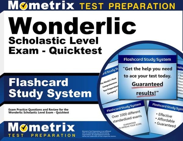 Produktbild: Flashcard Study System for the Wonderlic Scholastic Level Exam - Quicktest