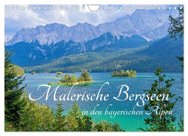 Produktbild: Malerische Bergseen in den bayerischen Alpen (Wandkalender 2027 DIN A4 quer), CALVENDO Monatskalender