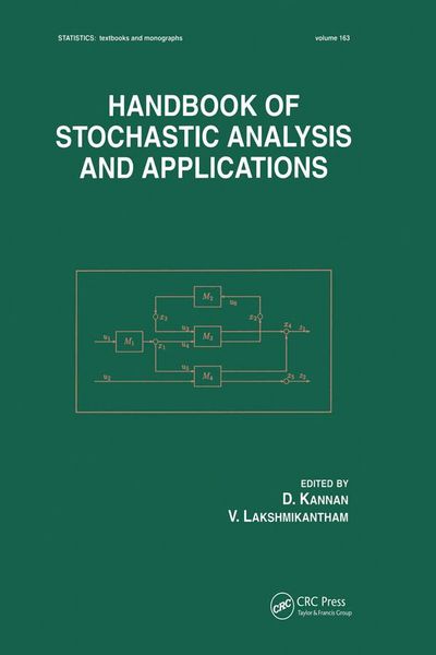 Produktbild: Handbook of Stochastic Analysis and Applications