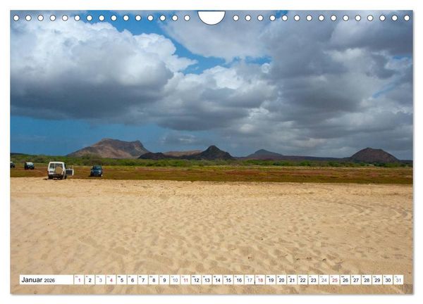 Produktbild: Boa Vista - Kapverden. Die Gem&uuml;tliche (Wandkalender 2026 DIN A4 quer), CALVENDO Monatskalender