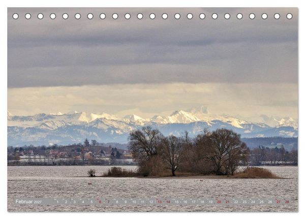 Produktbild: Zauberhafter Westlicher Bodensee (Tischkalender 2027 DIN A5 quer), CALVENDO Monatskalender