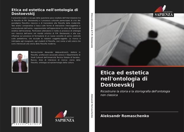 Produktbild: Etica ed estetica nell'ontologia di Dostoevskij