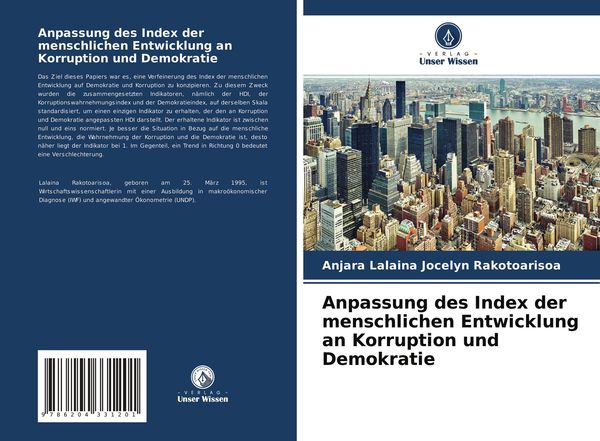 Produktbild: Anpassung des Index der menschlichen Entwicklung an Korruption und Demokratie