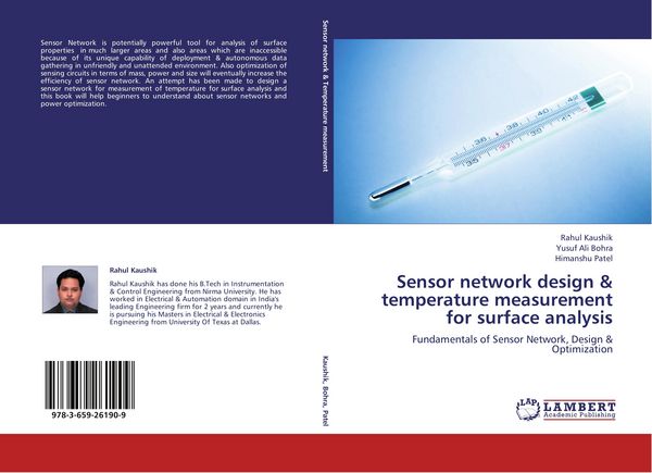 Produktbild: Sensor network design & temperature measurement for surface analysis