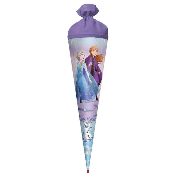 Lizenz-Schultüte, Disney Frozen, 70cm, Glitter