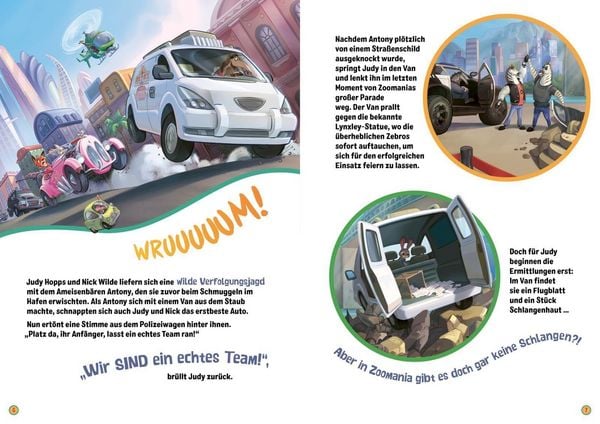 Produktbild: Disney Filmbuch zum Vorlesen: Zoomania 2: Das Buch zum Film