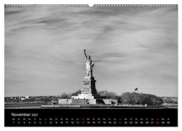 Produktbild: New York 2027 (hochwertiger Premium Wandkalender 2027 DIN A2 quer), Kunstdruck in Hochglanz