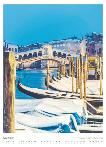 Produktbild: Venezia Kalender 2027 - La Serenissima