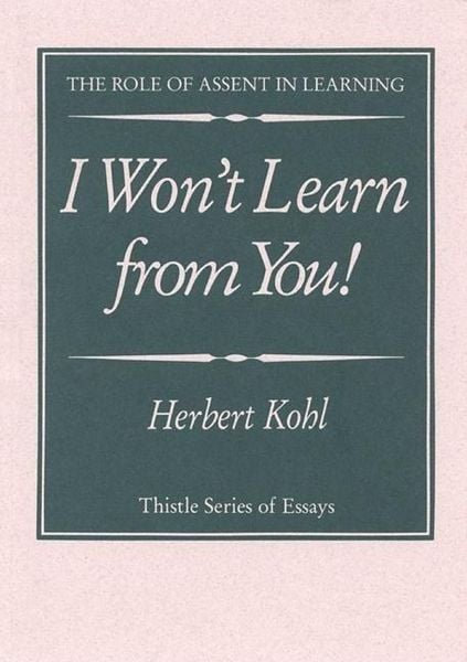 Produktbild: I Won't Learn from You!