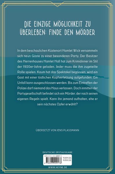 Produktbild: The Murder Game &ndash; Der Tod isst mit