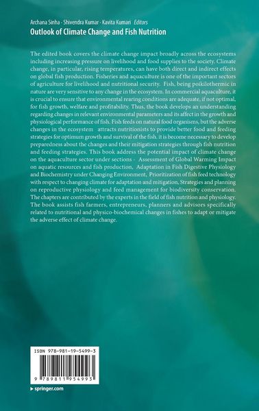 Produktbild: Outlook of Climate Change and Fish Nutrition