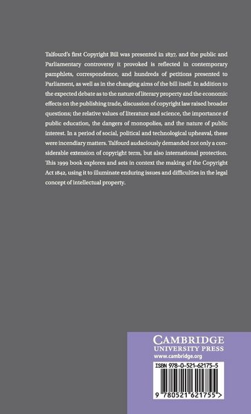 Produktbild: Literary Copyright Reform in Early Victorian England