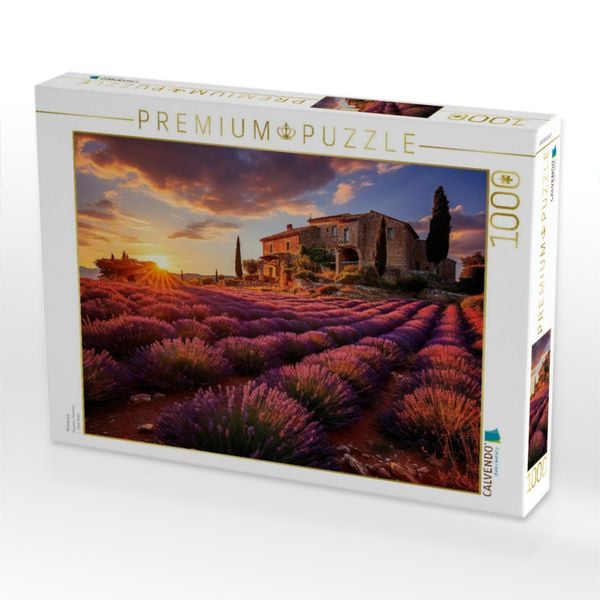Produktbild: CALVENDO Puzzle Provence | 1000 Teile Lege-Gr&ouml;&szlig;e 64x48cm Foto-Puzzle f&uuml;r gl&uuml;ckliche Stunden