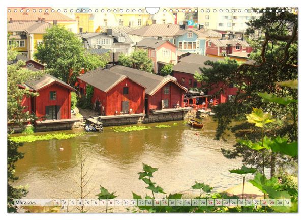 Produktbild: Helsinki und Umgebung - Eine Reise in den S&uuml;den Finnlands (Wandkalender 2026 DIN A3 quer), CALVENDO Monatskalender
