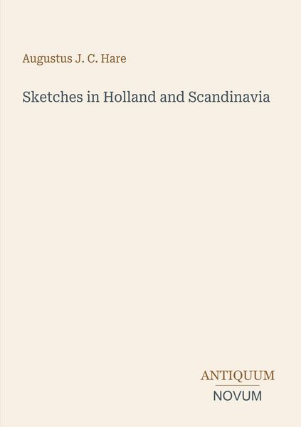 Produktbild: Sketches in Holland and Scandinavia