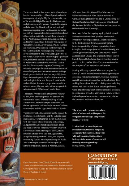 Produktbild: The Return of Cultural Treasures