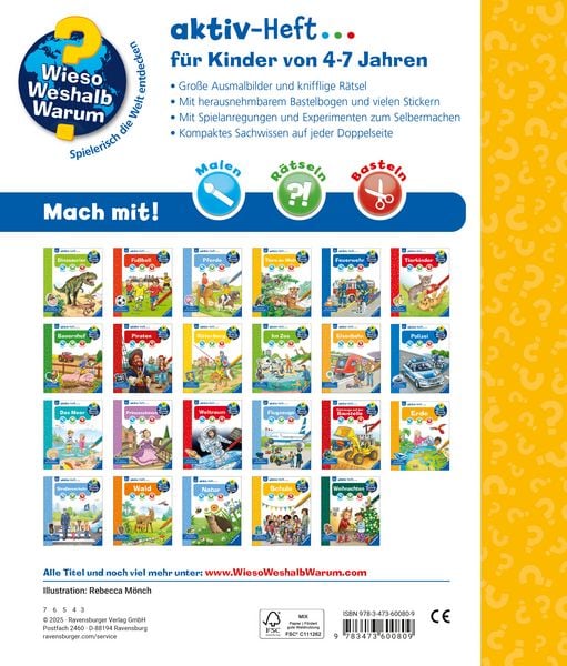 Produktbild: Wieso? Weshalb? Warum? aktiv-Heft - Schule