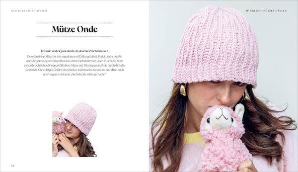 Produktbild: Kleine kreative Auszeit: Trendige M&uuml;tzen h&auml;keln