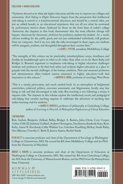 Produktbild: Risk-Taking in Higher Education