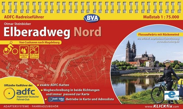 Produktbild: BVA ADFC Radreisef&uuml;hrer Elberadweg Nord