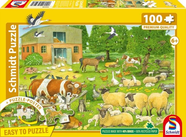 Produktbild: KIPU100T.Tierkinder auf dem Bauernhof