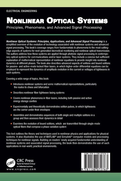 Produktbild: Nonlinear Optical Systems