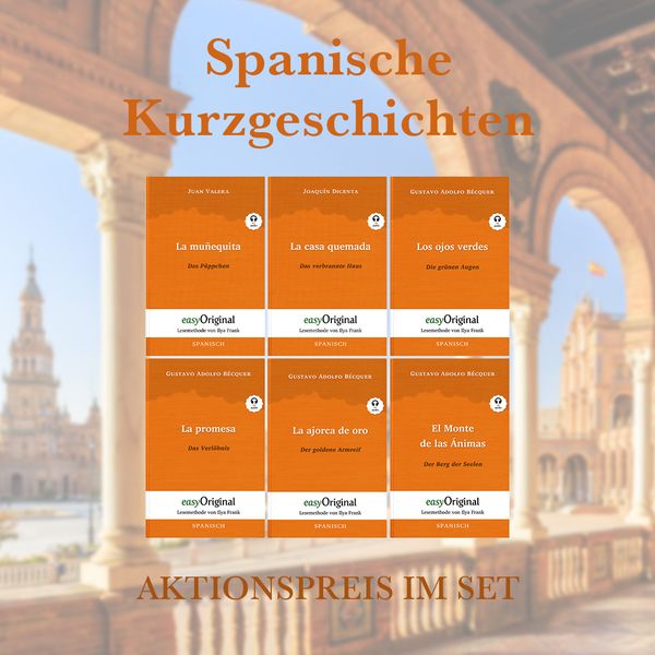 Produktbild: Spanische Kurzgeschichten (mit kostenlosem Audio-Download-Link)