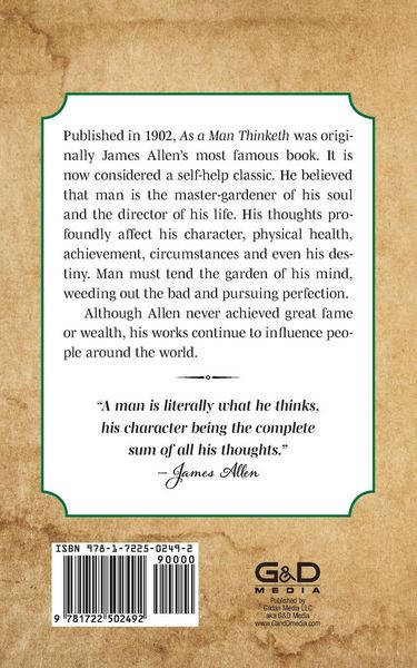 Produktbild: As a Man Thinketh