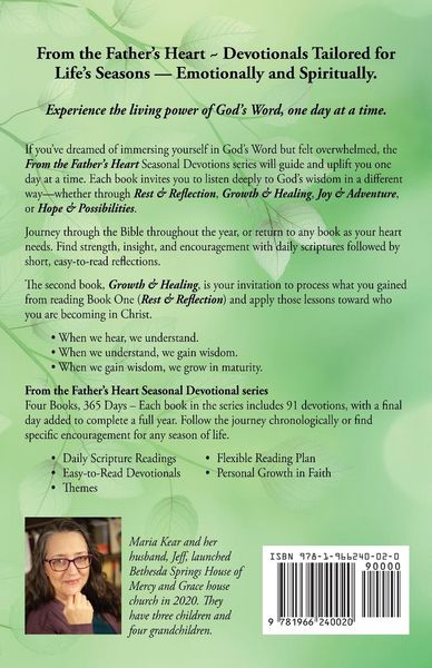 Produktbild: From the Father's Heart ~ Growth & Healing (Book 2)