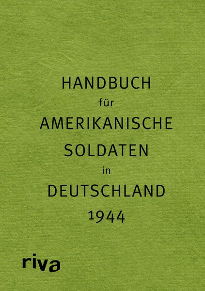 Produktbild: Pocket Guide to Germany - Handbuch f&uuml;r amerikanische Soldaten in Deutschland 1944
