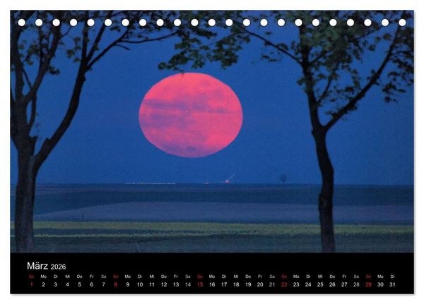 Produktbild: Himmel &uuml;ber Rheinhessen (Tischkalender 2026 DIN A5 quer), CALVENDO Monatskalender