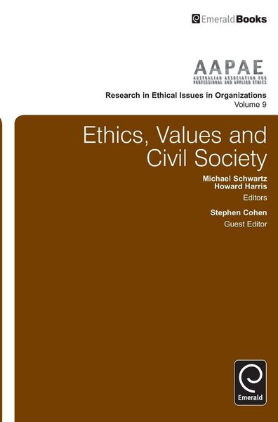 Produktbild: Ethics, Values and Civil Society