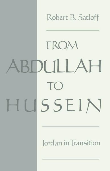 Produktbild: From Abdullah to Hussein