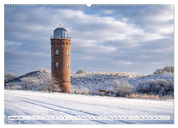 Produktbild: Inseltr&auml;ume R&uuml;gen &ndash; 12 Monate pure Ostsee-Magie (Wandkalender 2027 DIN A2 quer), CALVENDO Monatskalender