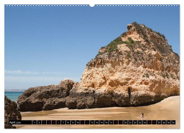 Produktbild: Portugal Buntes Hinterland und farbige K&uuml;sten (hochwertiger Premium Wandkalender 2026 DIN A2 quer), Kunstdruck in Hochglanz