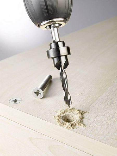 Produktbild: Kwb 513106 Holz-Spiralbohrer-Set 3teilig 6mm 1St.
