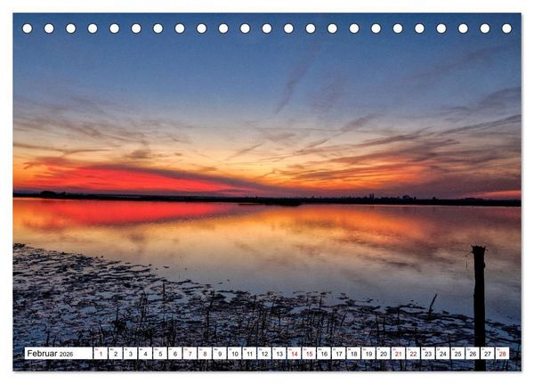 Produktbild: Unser sch&ouml;nes Mecklenburg (Tischkalender 2026 DIN A5 quer), CALVENDO Monatskalender